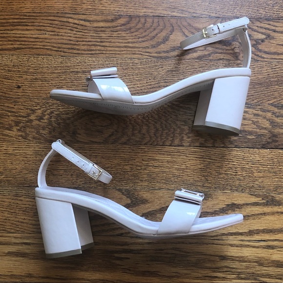 Cole Haan Patent Sandal with Bow - Picture 2 of 5